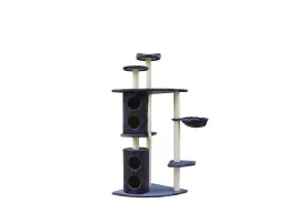170cm Multi Level Cat Tree w/ Sisal Posts & Condo - YES4PETS