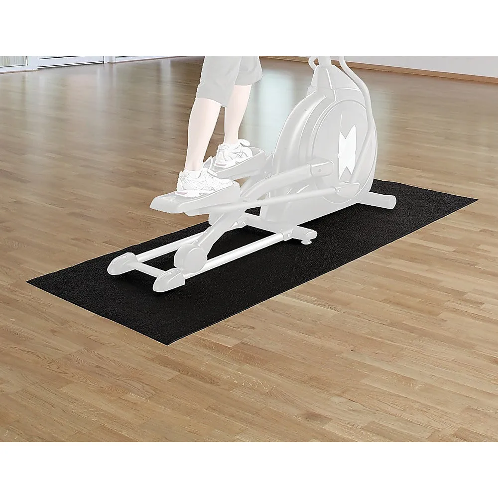 2m Gym Rubber Floor Mat | Reduce Treadmill Vibration