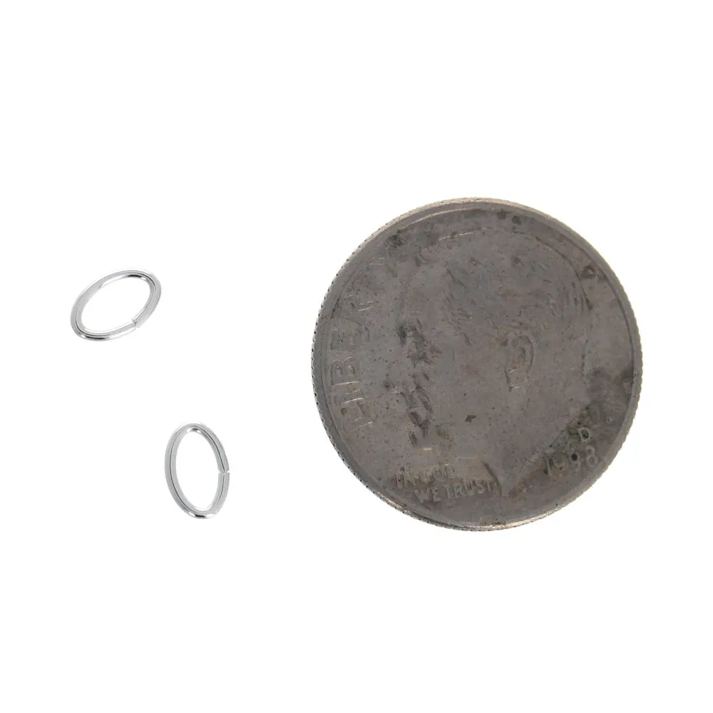 3.6x5.5mm 20ga Open Oval Jump Ring