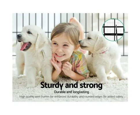 8 Panel Pet Playpen Crate - 24 inch