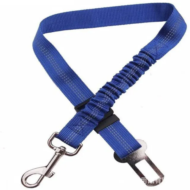 Adjustable Dog Car Seat Belt Leads Elastic