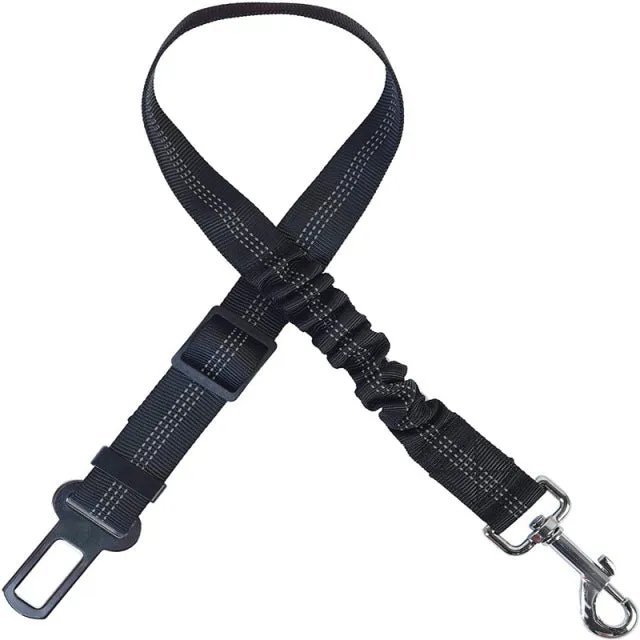 Adjustable Dog Car Seat Belt Leads Elastic
