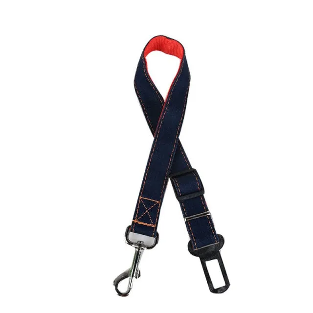 Adjustable Lead Leash Cushioning Elastic