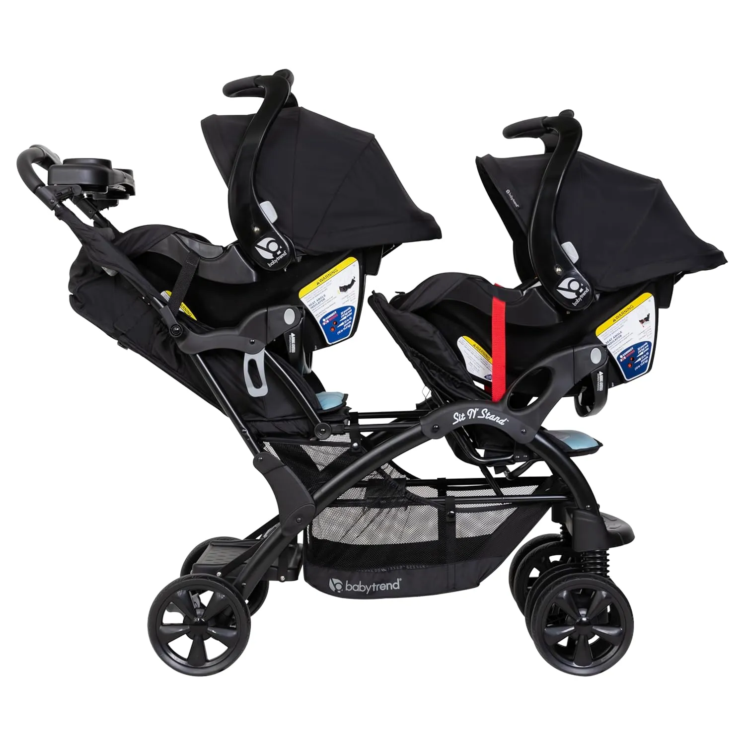 Baby Trend Sit N Stand Double Stroller, Desert Blue