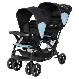 Baby Trend Sit N Stand Double Stroller, Desert Blue