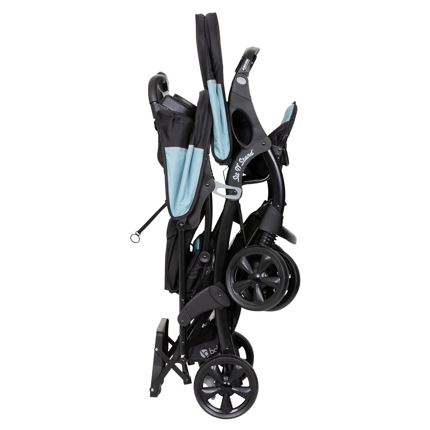 Baby Trend Sit N Stand Double Stroller, Desert Blue