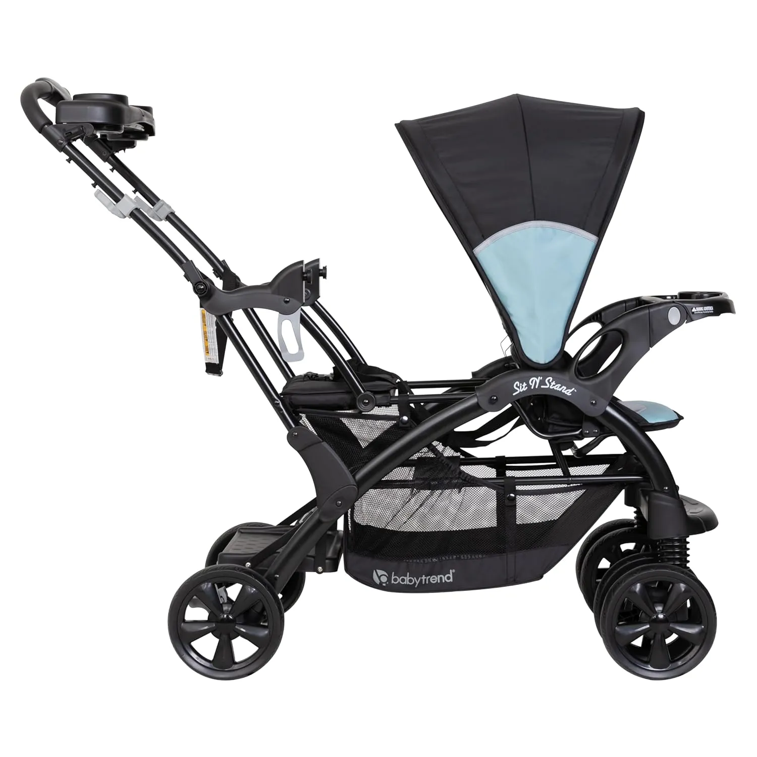 Baby Trend Sit N Stand Double Stroller, Desert Blue