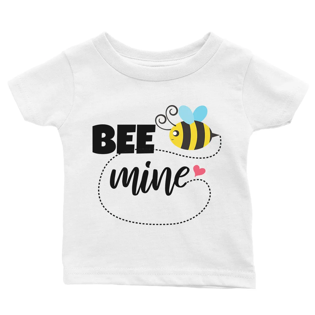 Bee Mine Cute Infant Graphic T-Shirt Unique Baby Shower Gift Ideas
