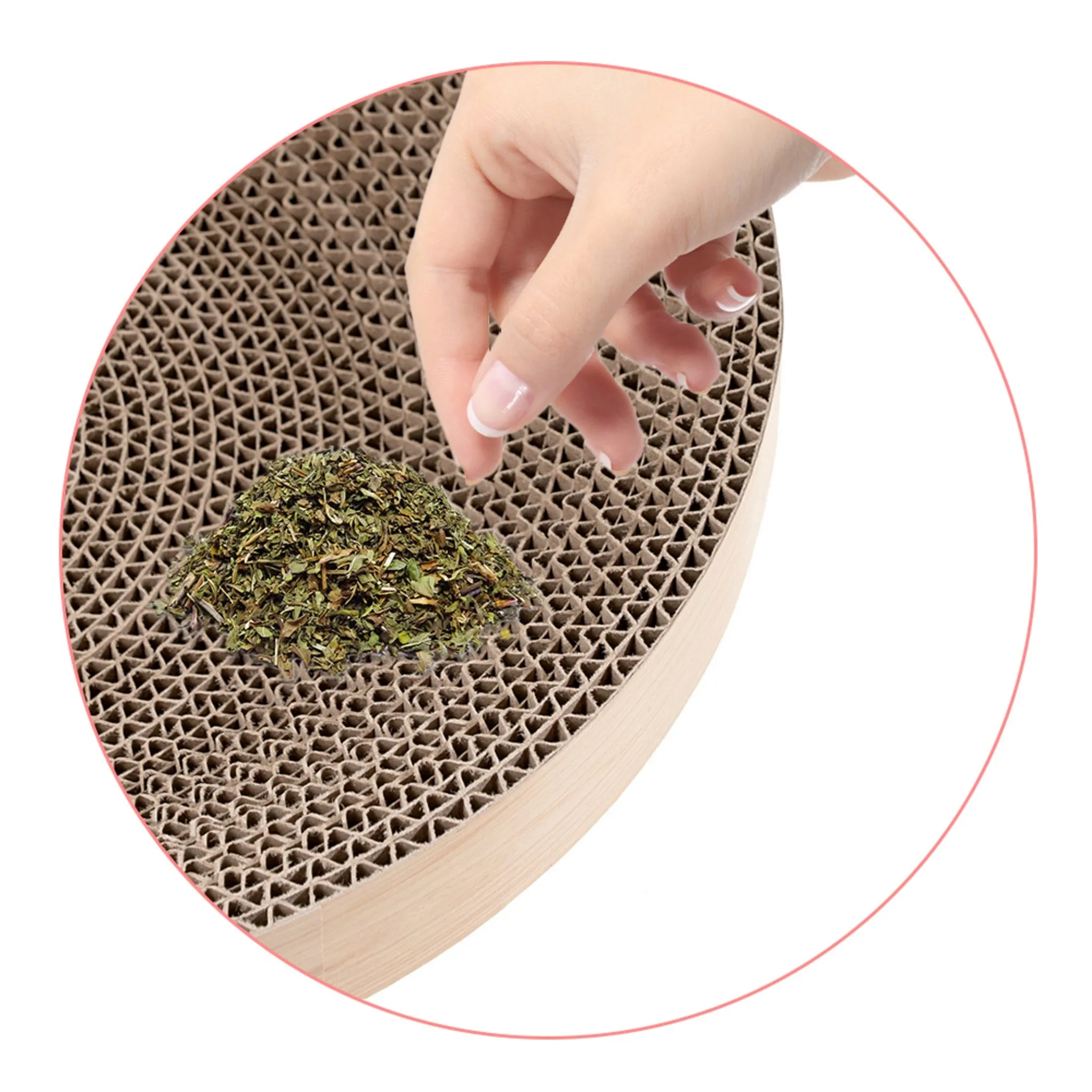Comet Pet Cat Sofa Scratcher, Oval, 1 Piece - Scratcher - 🏆 #19 - Pet Supplies - Best of December