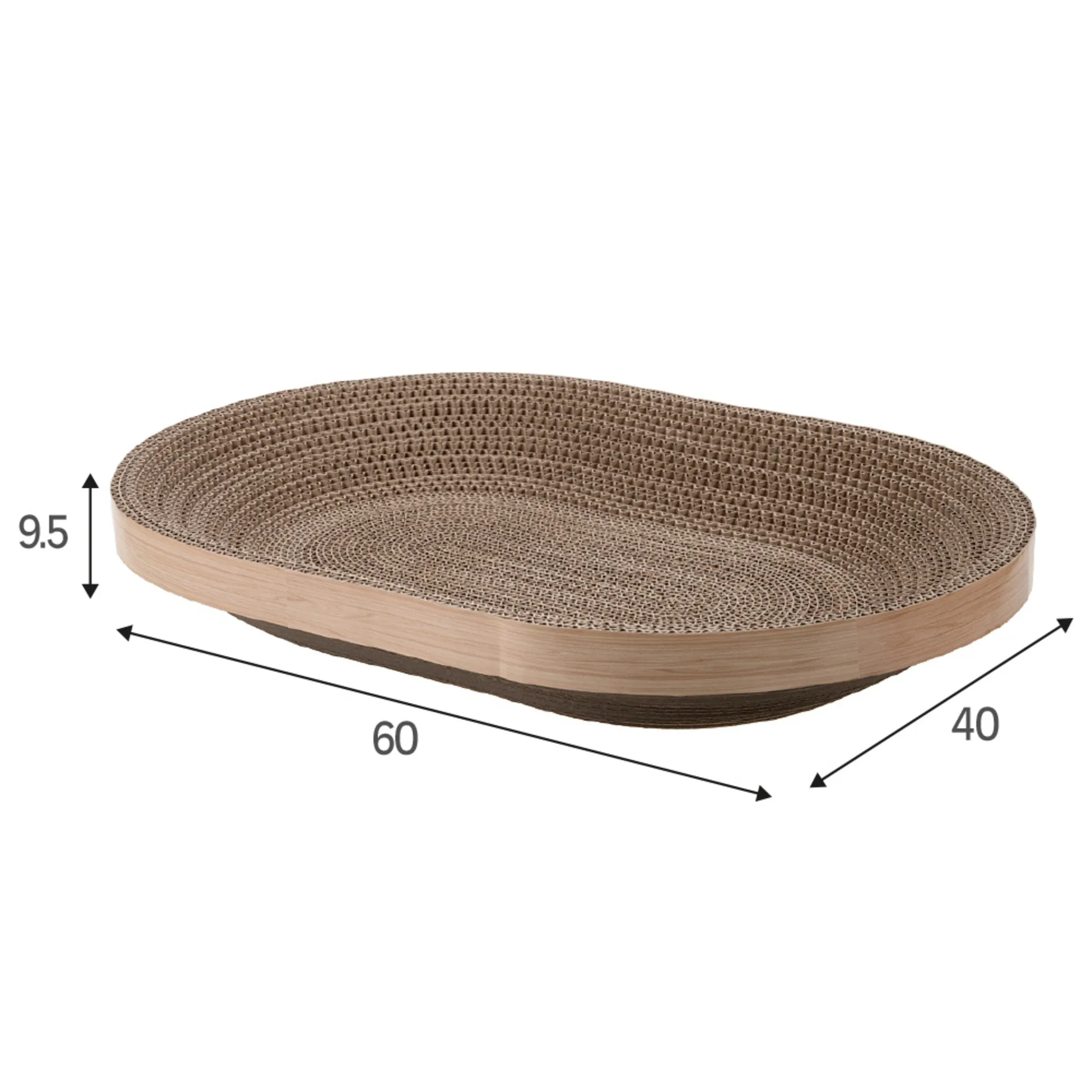 Comet Pet Cat Sofa Scratcher, Oval, 1 Piece - Scratcher - 🏆 #19 - Pet Supplies - Best of December