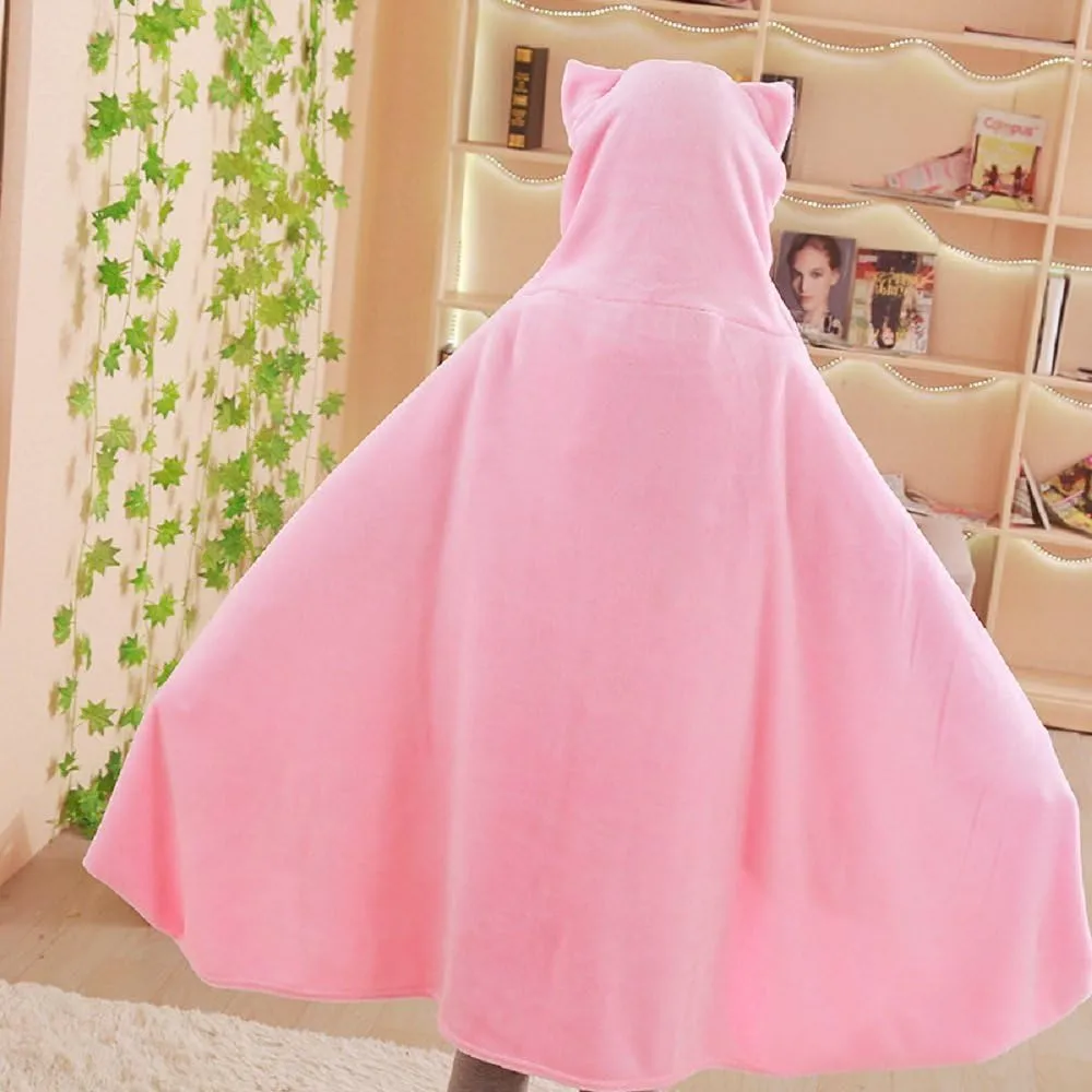 CORIRESHA Cute Coral Velvet Long Sleeve Shiba Inu Dog Embroidery Home Wear Hoodie for Women