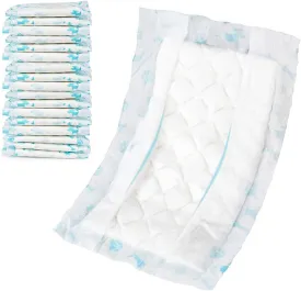 Disposable Dog Diaper Booster Pads XL - 40 Count, Dog Diaper Liners for Male and Female Dogs, Inserts Fit Most Puppy Diapers - Pet Belly Bands and Male Dogs Wraps