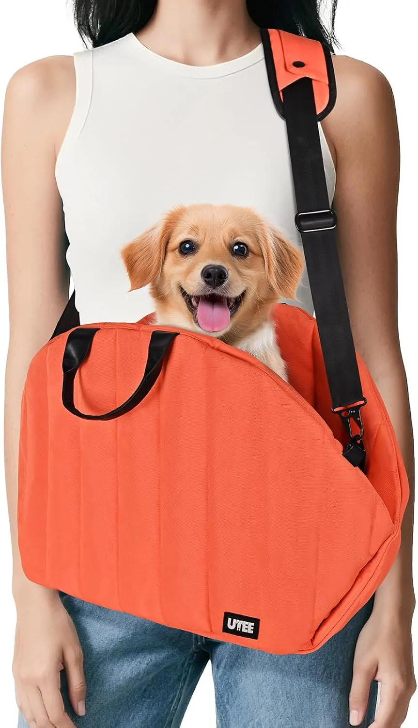Dog Carrier for Medium Dogs, Fits Medium 15-40 lbs  3-in-1 Car Seat, Pet Travel Bag & Sling Bed | Ideal for Corgi, Shiba Inu, French Bulldog, Beagle | Washable & Stylish Travel Carrier