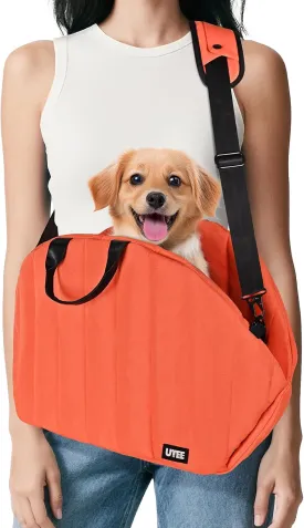 Dog Carrier for Medium Dogs, Fits Medium 15-40 lbs  3-in-1 Car Seat, Pet Travel Bag & Sling Bed | Ideal for Corgi, Shiba Inu, French Bulldog, Beagle | Washable & Stylish Travel Carrier