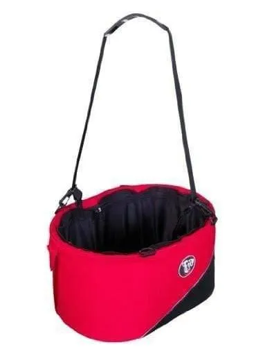 DoggyRide Cocoon Pet Bike Basket - Red (incl. Free ClickFix Bike Connector)