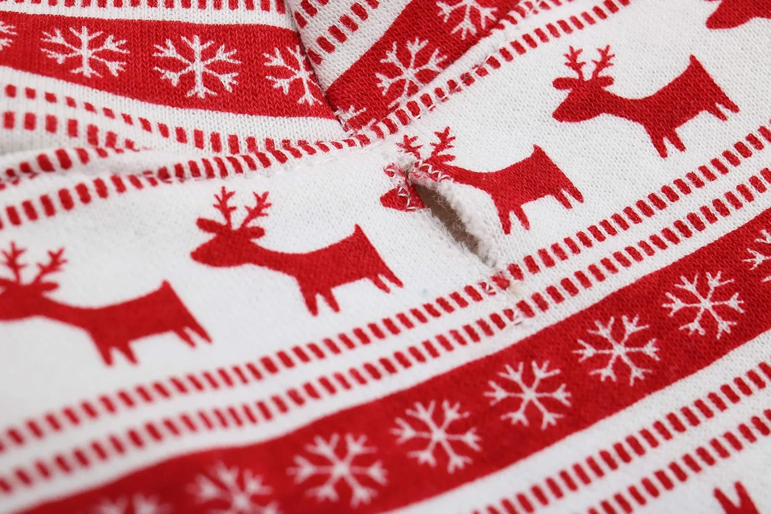 DroolingDog Dog Christmas Clothes Reindeer Puppy Hoodie Shirts for Small Dogs, XS
