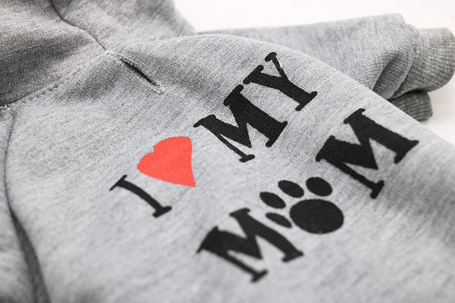 DroolingDog Small Dog Hoodie Pet Sweater Puppy T Shirt for Small Medium Dogs Clothes Girl, Grey