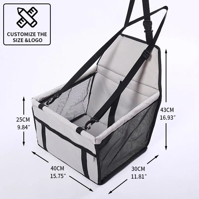Foldable Hammock Travel Dog Car Seat