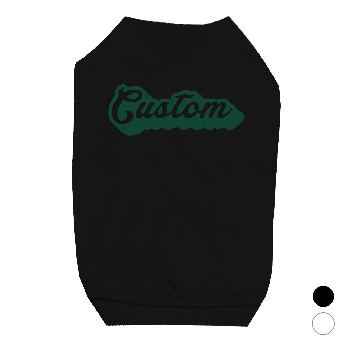 Green Pop Up Text Humble Personalized Pet Shirt for Small Dogs Gift