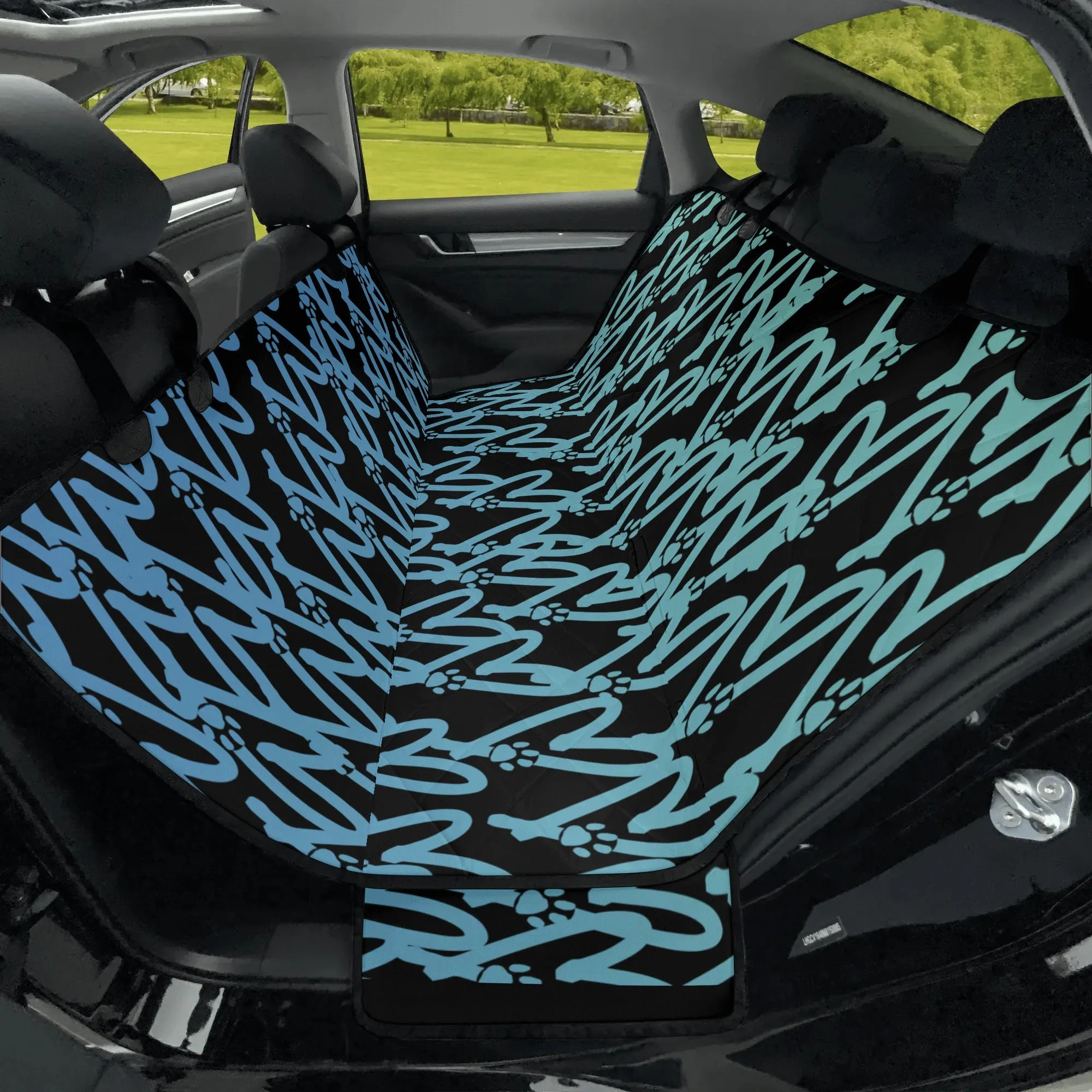 Heart and Paw Signature Design Hammock Dog Car Seat Cover