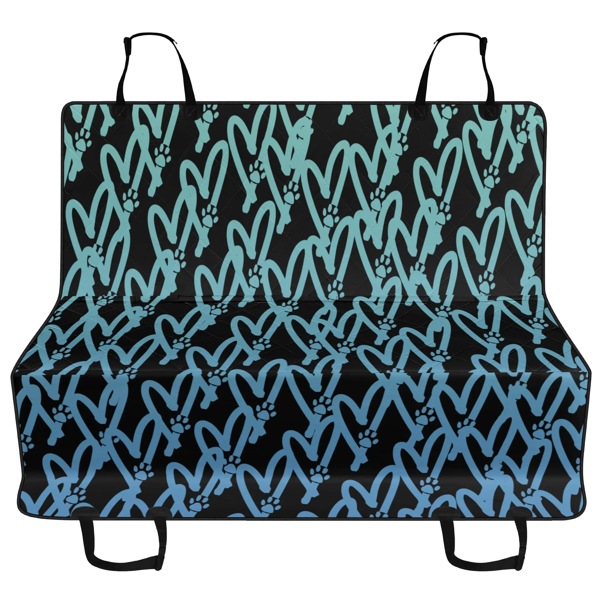 Heart and Paw Signature Design Hammock Dog Car Seat Cover
