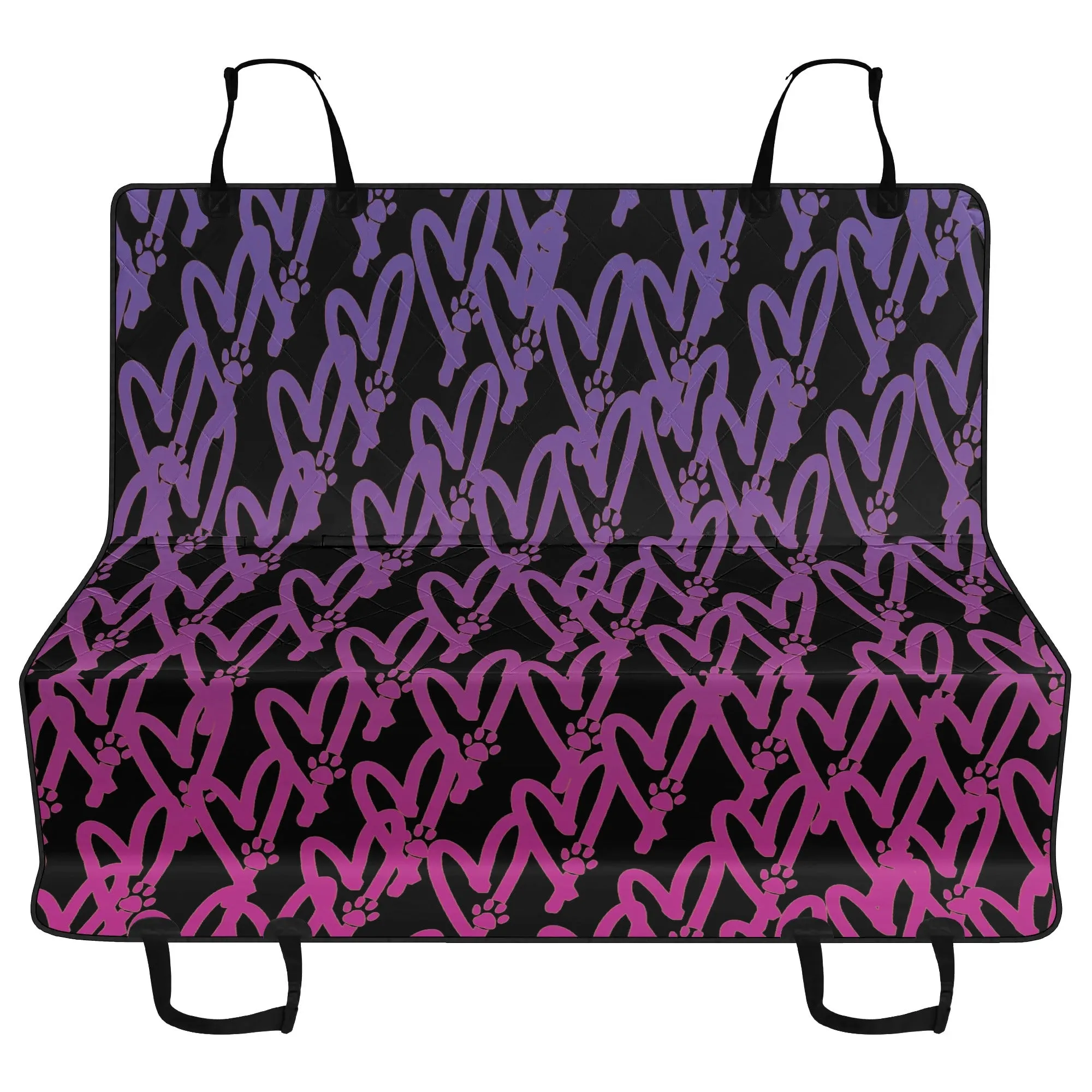 Heart and Paw Signature Design Hammock Dog Car Seat Cover