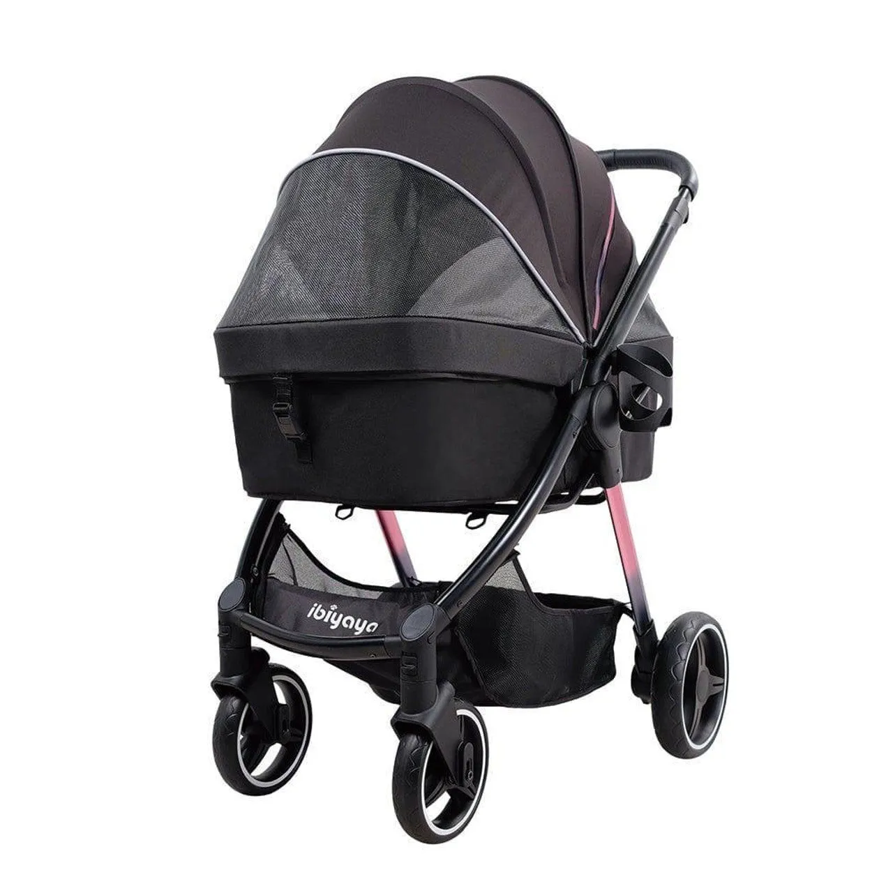 Ibiyaya Retro Luxe Stroller - Prism Black