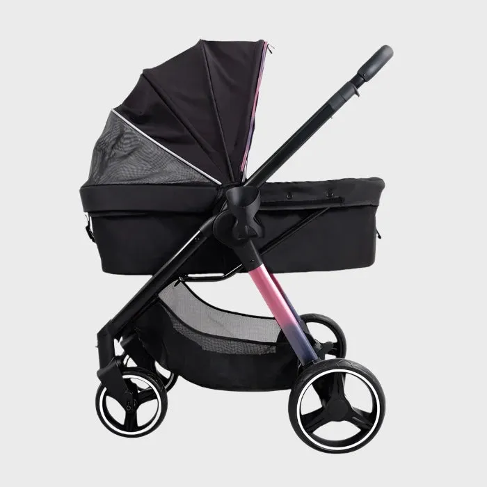 Ibiyaya Retro Luxe Stroller - Prism Black