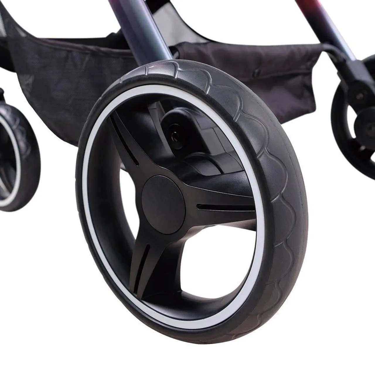 Ibiyaya Retro Luxe Stroller - Prism Black