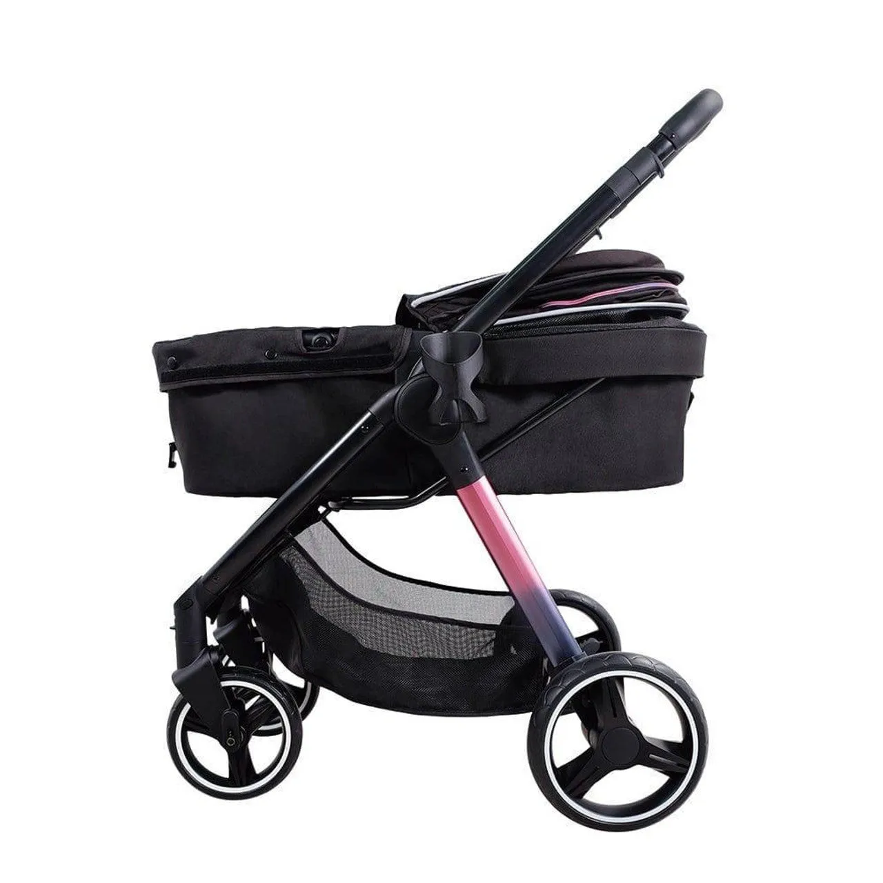 Ibiyaya Retro Luxe Stroller - Prism Black