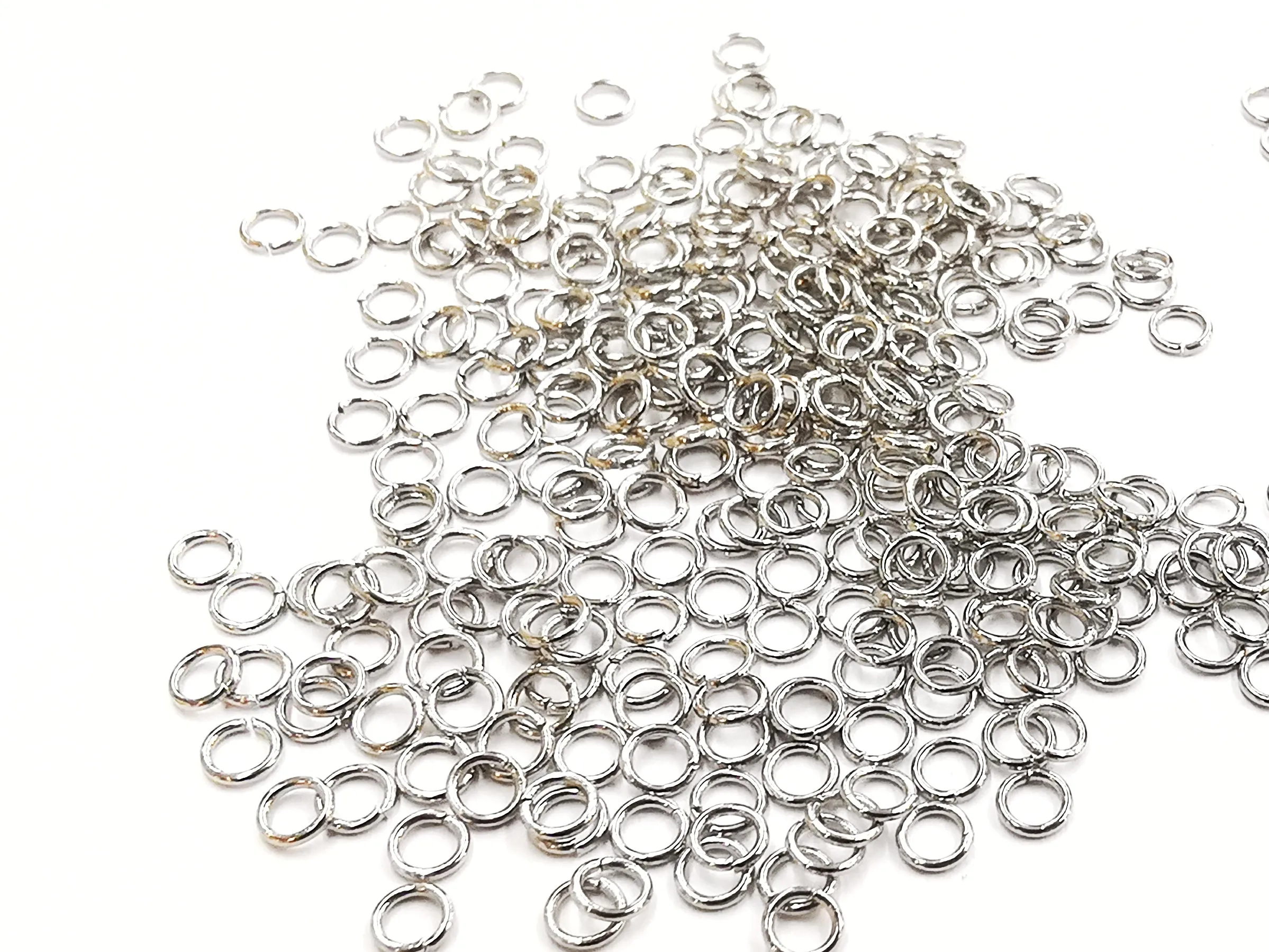 Jump Ring, 0.5x3mm, Stainless Steel  | 不鏽鋼開口圈, 0.5x3mm
