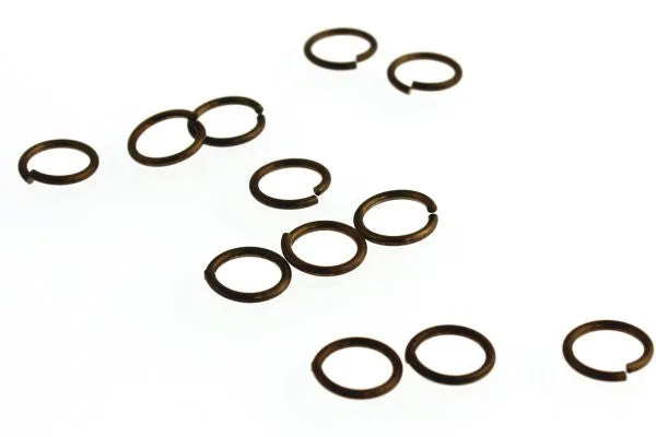 Jump Ring - Natural Brass - 10mm 16 Gauge