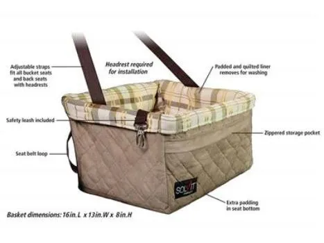 Large Deluxe Dog Booster Seat