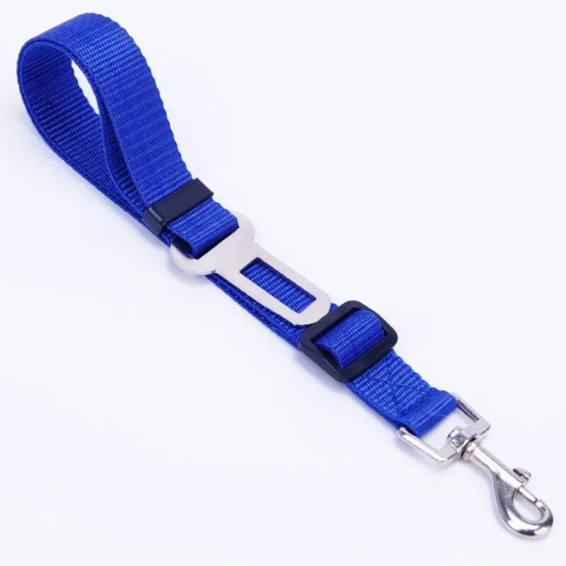 Large Dog Car Seat Adjustable Harness Pet Puppy Lead Vehicle Supplies Small Dogs Leash Accessories Travel Clip For Cat Chain
