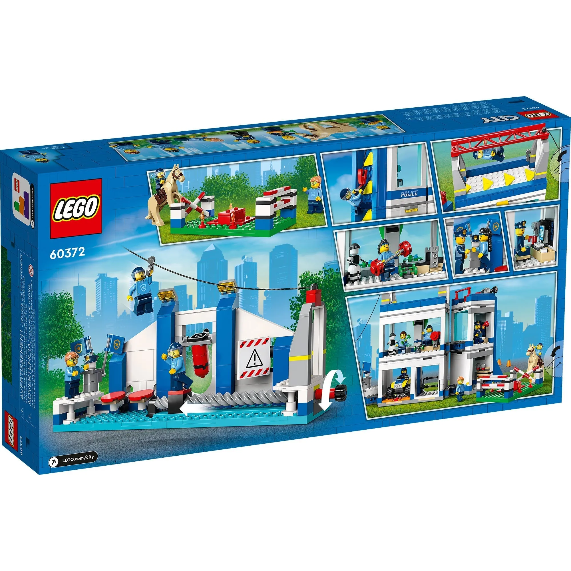 LEGO City Police Training Academy, 60372, Ages 6 , 823 Pieces