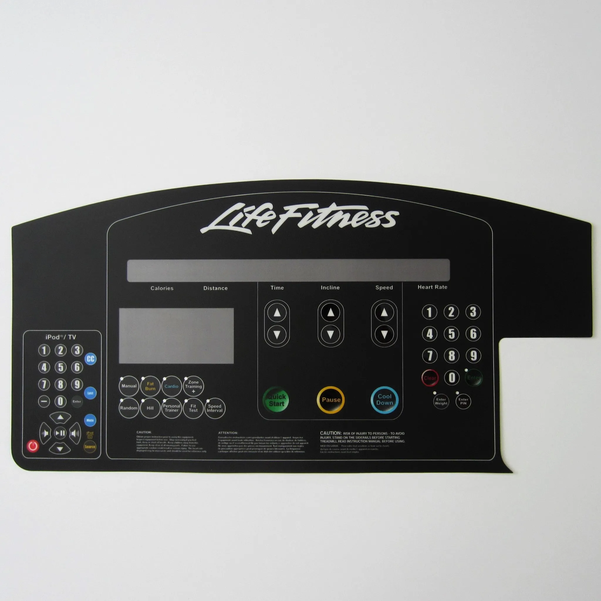 Life Fitness CLST  Display Overlay Only