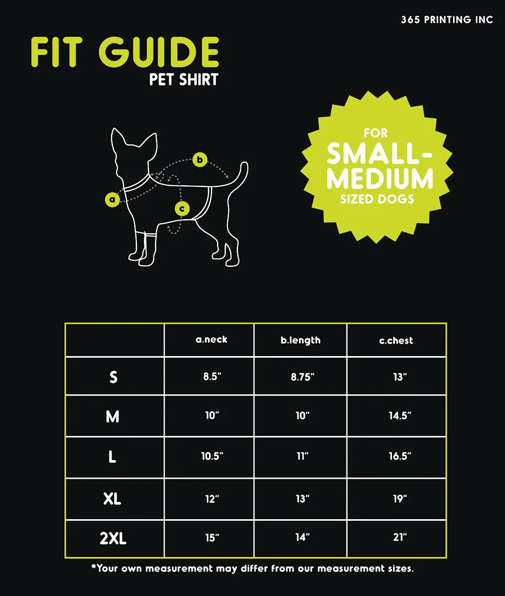 Meow Pet Shirt for Small Dogs