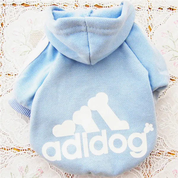 New Spring Fashion Dog Clothes Cat Pet Hoodie Coat Sportwear Cotton Sweater Outfit Clothing for Small Dogs