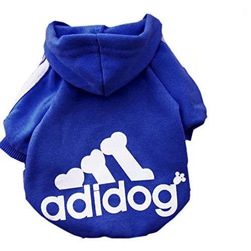New Spring Fashion Dog Clothes Cat Pet Hoodie Coat Sportwear Cotton Sweater Outfit Clothing for Small Dogs