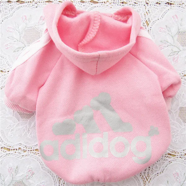 New Spring Fashion Dog Clothes Cat Pet Hoodie Coat Sportwear Cotton Sweater Outfit Clothing for Small Dogs