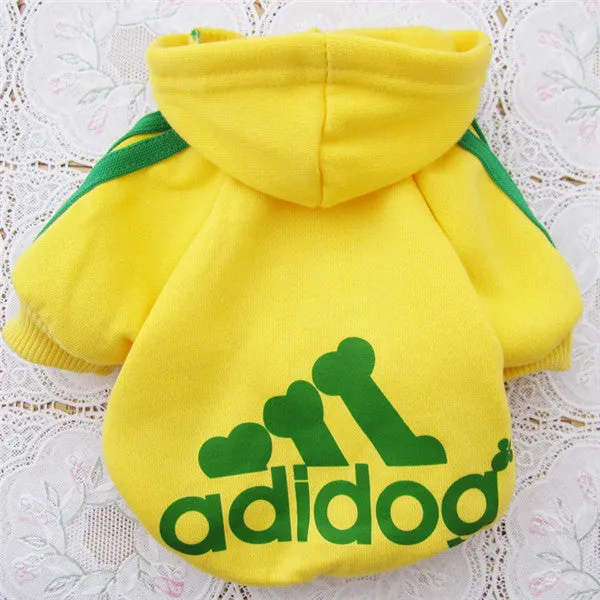 New Spring Fashion Dog Clothes Cat Pet Hoodie Coat Sportwear Cotton Sweater Outfit Clothing for Small Dogs