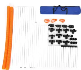 Pet Agility Training Equipment Adjustable Bar Jump Hurdle Hoop Pole Obstacle Course for Dogs Enhance Agility Exercise Show Training Obedience Training Jump Training Casual Play