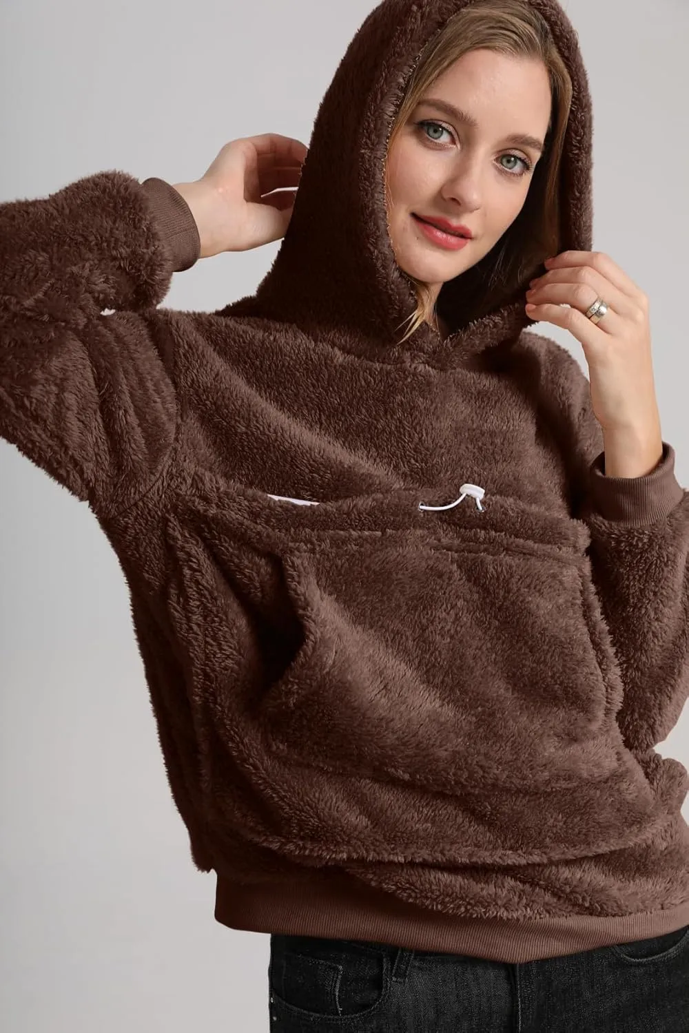 Pet Cat Dog Pouch Hoodies Small Animal Carrier  Kitten Puppy Pouch Sweatshirt Kangaroo Pocket Pullover Top
