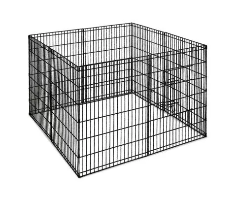 Pet Dog Playpen 36" 8 Panel Puppy Exercise Cage Enclosure Fence