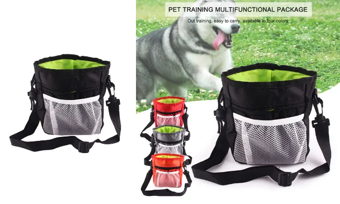 Pet Training Multifunctional Bag - Black