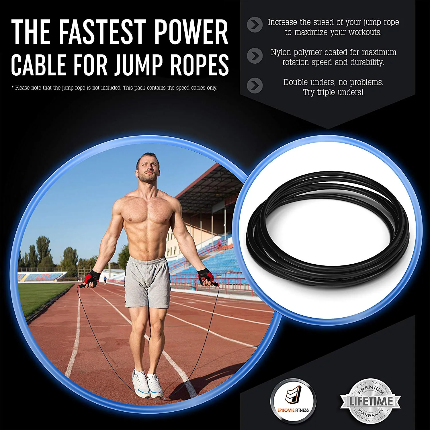 Power Cable for Jump Rope