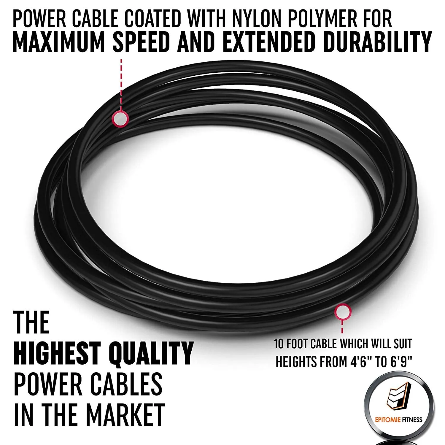 Power Cable for Jump Rope