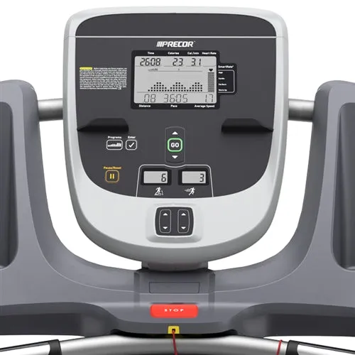 Precor P20 Treadmill Upper Keypad Overlay