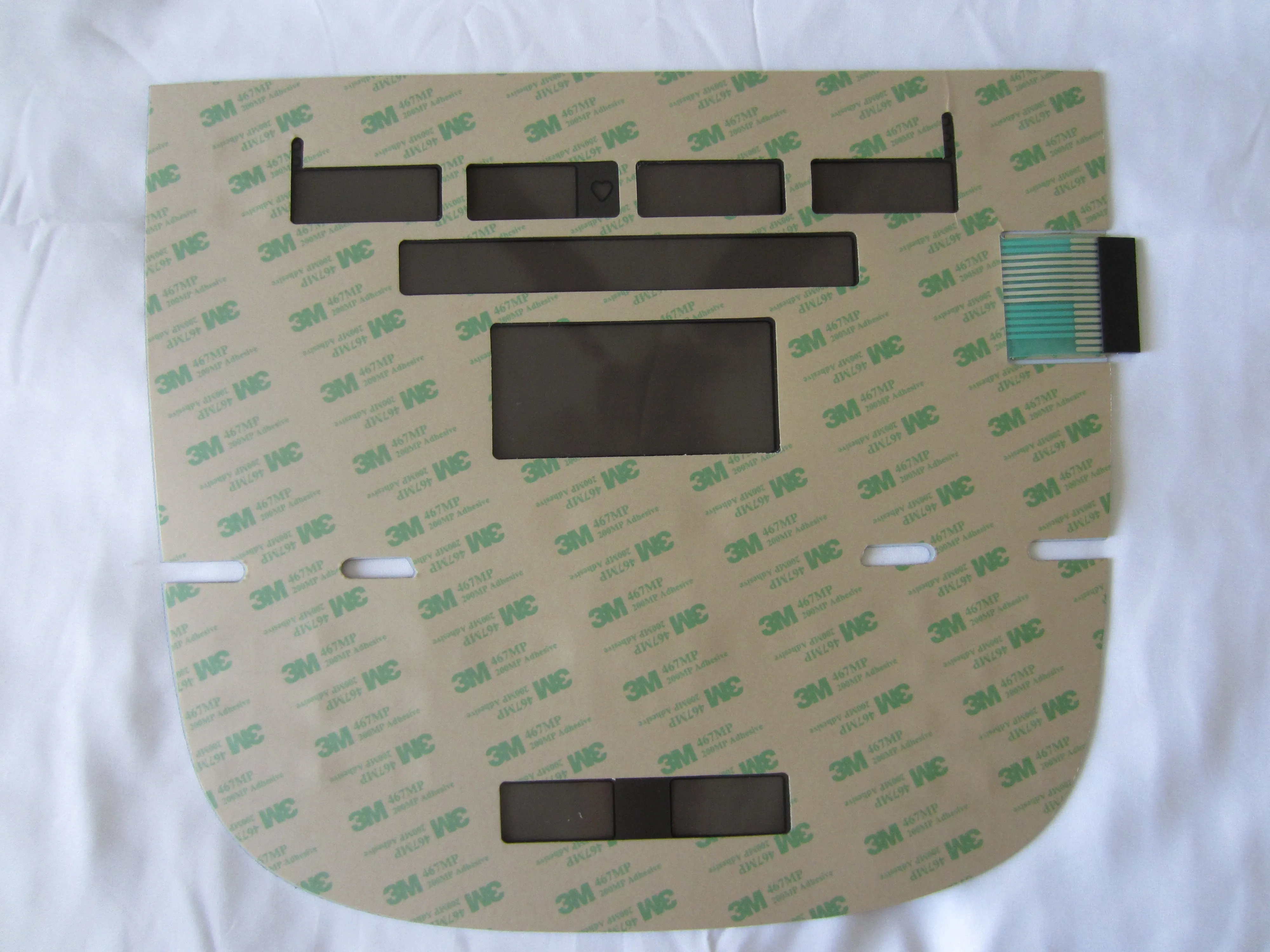 Precor P30 833 / 835 Treadmill Overlay Keypad in French