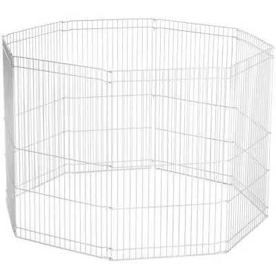 Prevue 8-Panel Wire Ferret Playpen 29"H18"